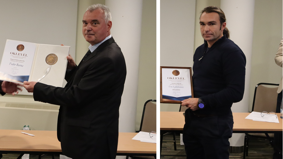 A szakma kiválóságait díjazta évzáró közgyűlésén a MA-HAL